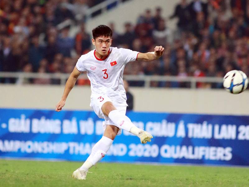 Cầu thủ Huỳnh Tấn Sinh đã có nhiều cơ hội khoác áo các đội tuyển trẻ của Việt Nam