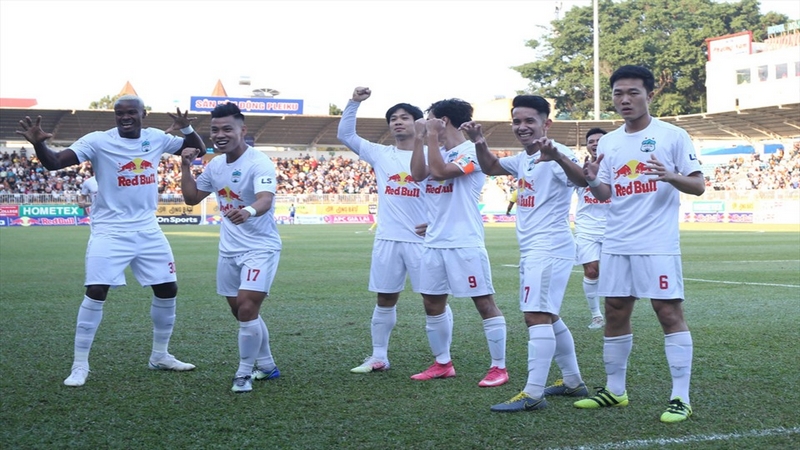 Câu lạc bộ bóng đá Hoàng Anh Gia Lai là đội bóng ấn tượng tại Việt Nam